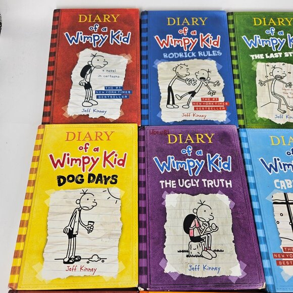 Diary of a Wimpy Kid Book 1-10 Jeff Kinney Hardcover Reader Series Chapter Lot 9 - Picture 4 of 15
